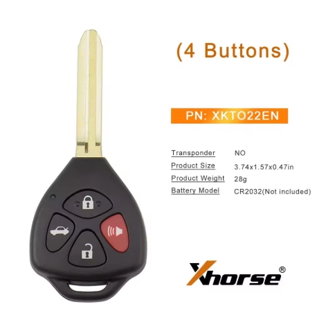 Xhorse XKTO22EN