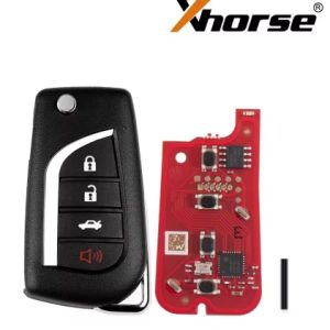 Xhorse XKTO12EN Toyota Style 4-Button Universal Wired Remote